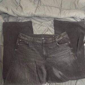 American Eagle Outfitters Stretch Wide Leg Jeans - Long